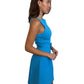 Scanlan Theodore Blue Mini Knit Dress With Bow Belt. Size: XS