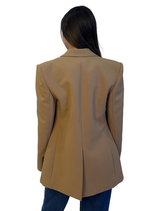 Camilla and Marc Camel Single Breasted 'Mackinley' Blazer. Size: 6