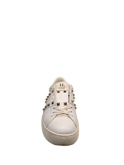 Valentino Garavani White Rockstud 'Untitled' Sneakers. Size: 40