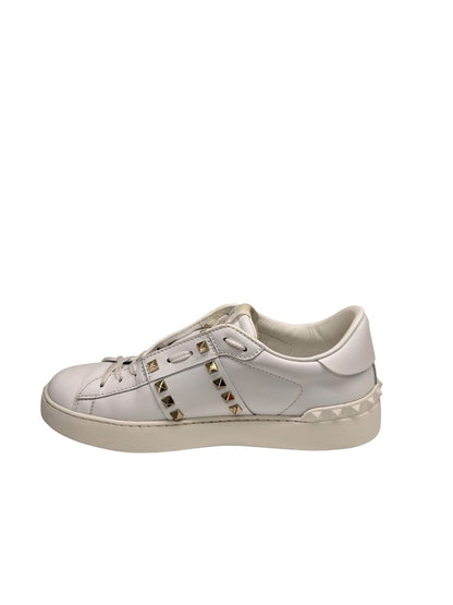 Valentino Garavani White Rockstud 'Untitled' Sneakers. Size: 40