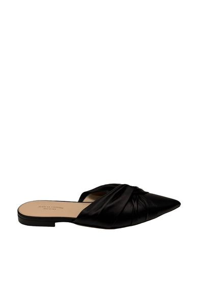 Scanlan Theodore Black 'Turban' Twist Slip On Mule. Size: 41