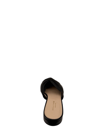 Scanlan Theodore Black 'Turban' Twist Slip On Mule. Size: 41
