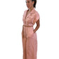 Zimmermann Soft Pink Capped Sleeve Jumpsuit. Size: 1