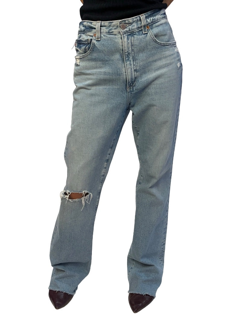 AG Jeans Vintage Blue 'Alexxis' Bootcut High Rise Jean. Size: 29