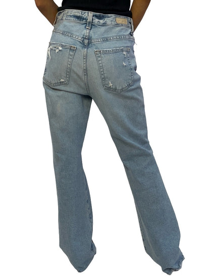 AG Jeans Vintage Blue 'Alexxis' Bootcut High Rise Jean. Size: 29