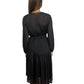 Zimmermann Black Maxi Loose Long Sleeve Dress. Size: 0