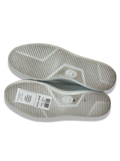 Russell & Bromley White Flatform Laceless Trainers. Size: 39.5