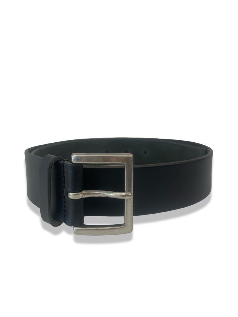 Y's Yohji Yamamoto Black Leather Belt.