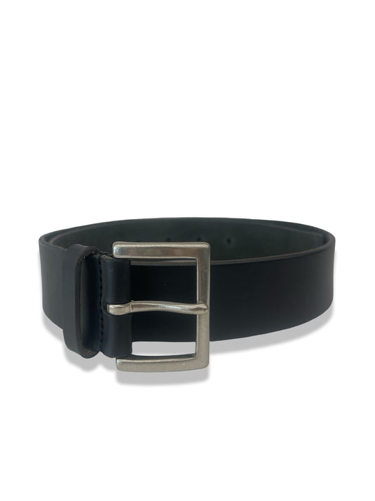 Y's Yohji Yamamoto Black Leather Belt.