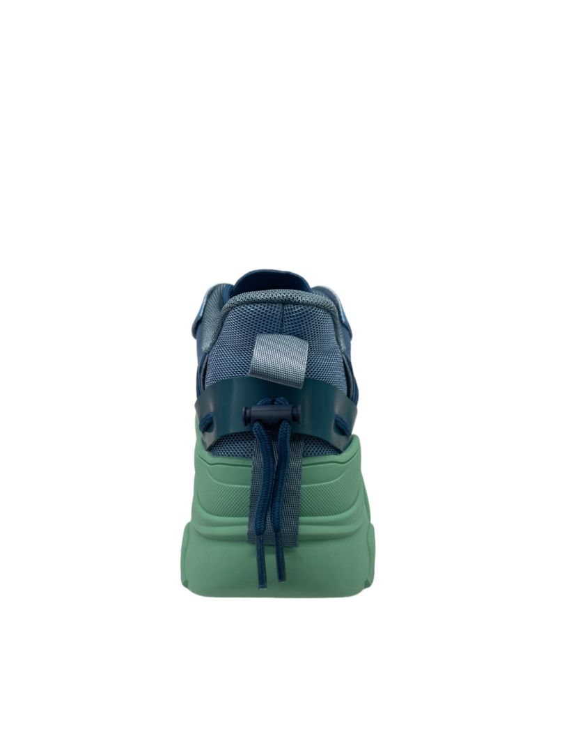 Essential Antwerp Blue Green Sneakers. Size: 40