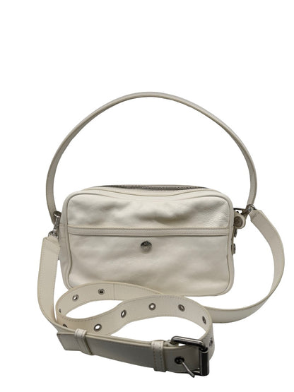 Acne Studios Off-White 'Camero Party' Shoulder / Crossbody Bag.