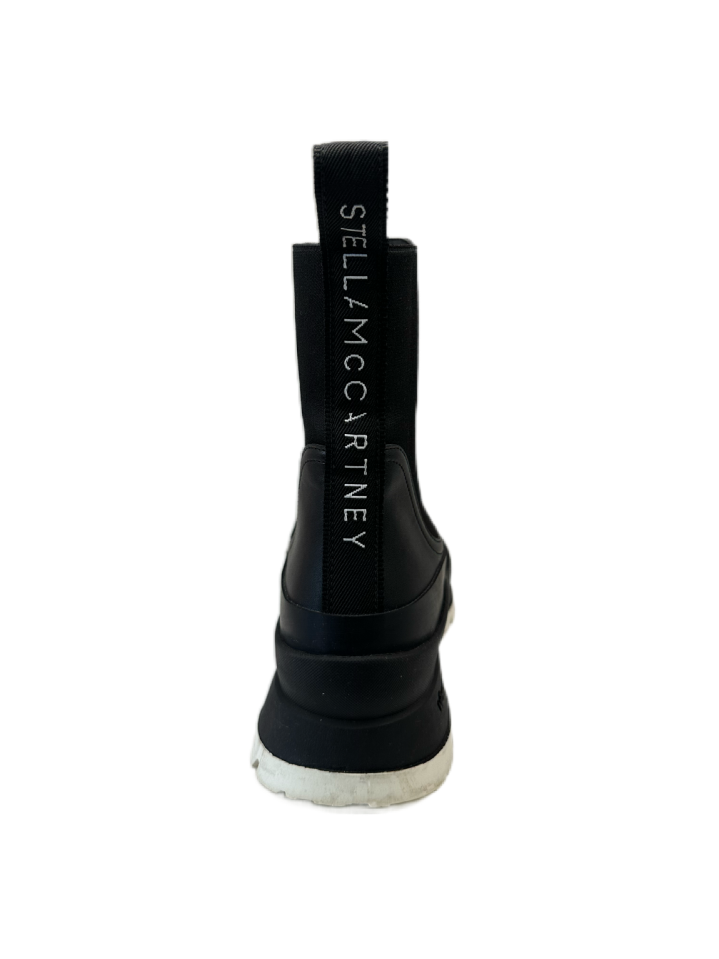 Stella McCartney Black & White Chunky Ankle Boots.  Size: 39
