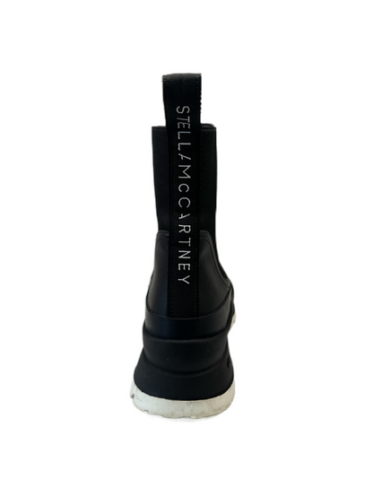 Stella McCartney Black & White Chunky Ankle Boots.  Size: 39