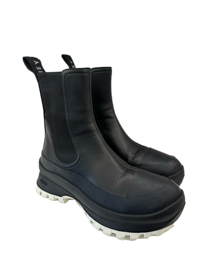 Stella McCartney Black & White Chunky Ankle Boots.  Size: 39