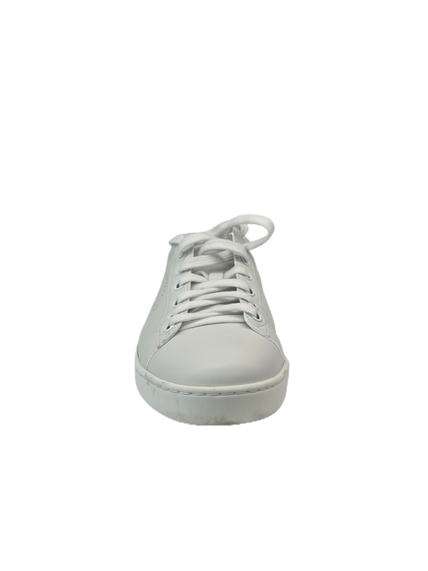 Gucci White Sneakers with Perforated Logo. Size: 38.5