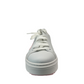 Louis Vuitton White Sneakers with Pink Embroidered Text Logo. Size: 40