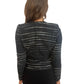 Isabel Marant Black & White Stripe Tweed Jacket. Size: 36