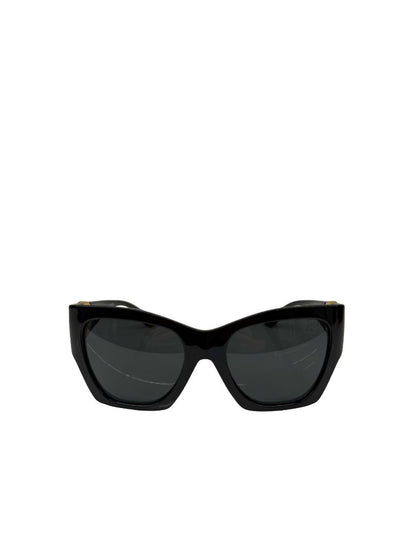 Versace Black Cat Eye 'VE4452' Medusa Head Logo Sunglasses.