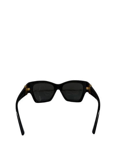 Versace Black Cat Eye 'VE4452' Medusa Head Logo Sunglasses.
