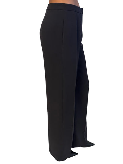 Giorgio Armani Grey Pleated Trousers. Size: 40