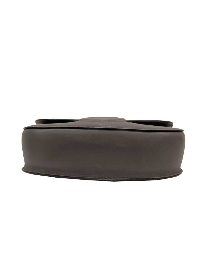 Celine Grey 'Trotteur' Crossbody Bag.