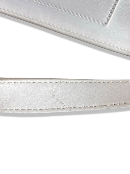 Proenza Schouler White Perforated Leather 'PS1' Bag.