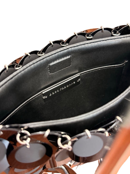Paco Rabbane Black 'Iconic 1969' Sequin Handbag.