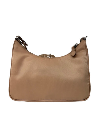 Prada Beige Nylon 'Re-Edition 2005' Crossbody Bag.