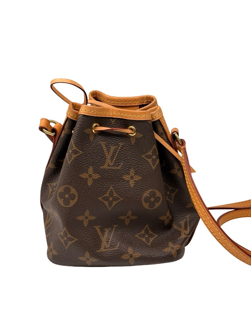 Louis Vuitton Monogram 'Nano Noé' Bucket Bag.