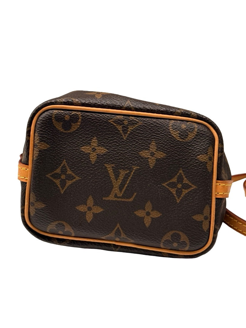 Louis Vuitton Monogram 'Nano Noé' Bucket Bag.