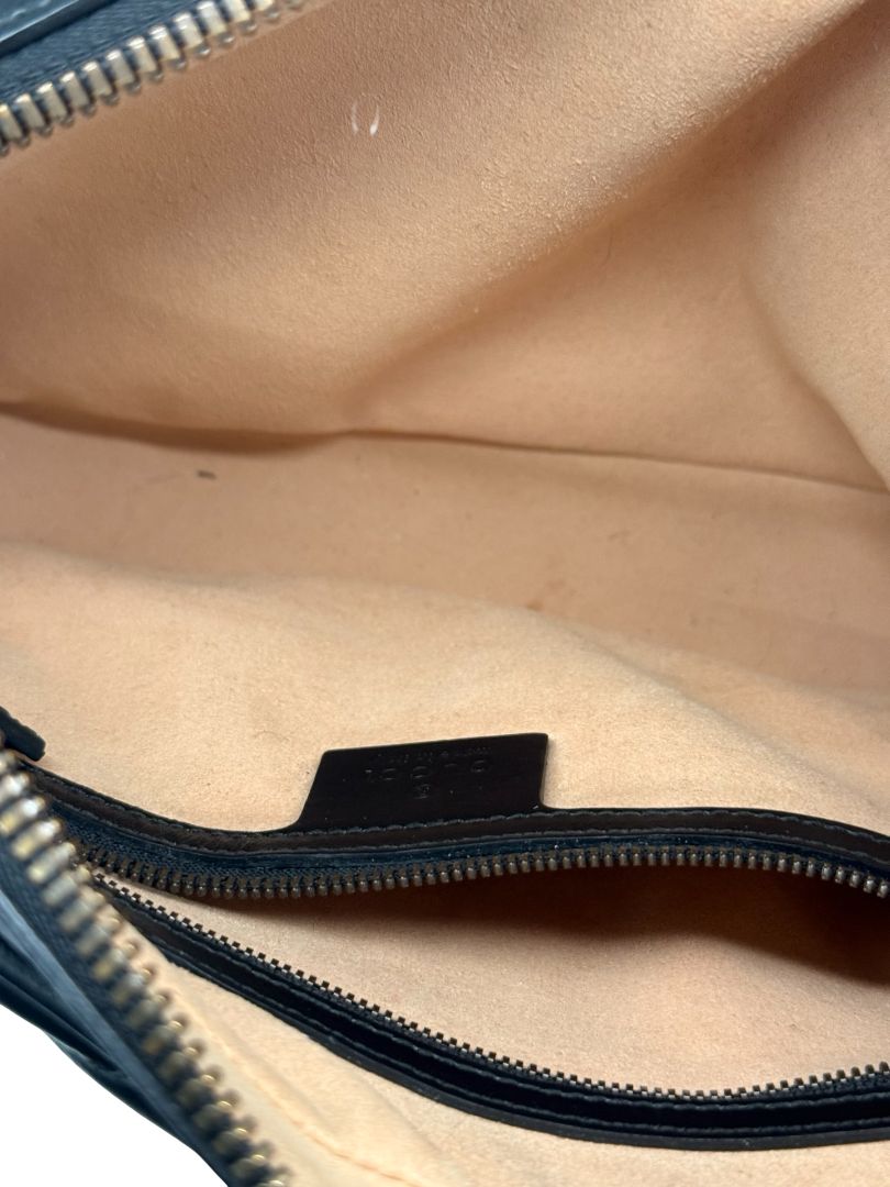 Gucci GG Marmont Square Matelassé Leather Belt Bag.