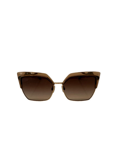 Dolce & Gabbana Brown Transparent Sunglasses.