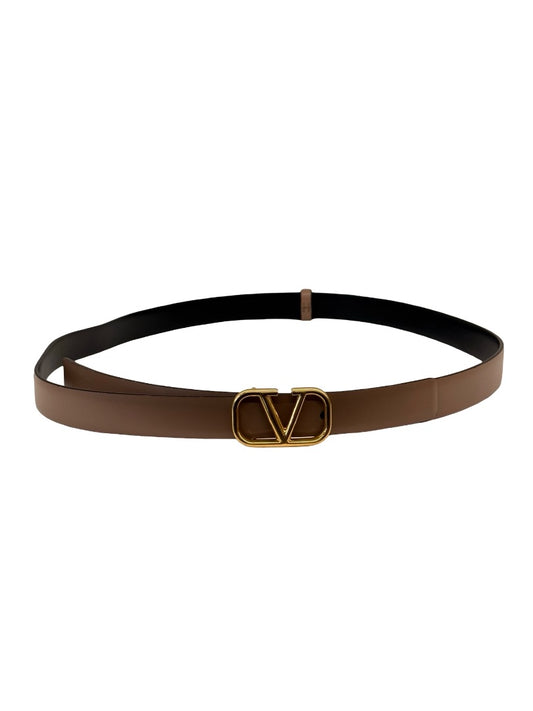 Valentino Nude Reversible Belt W Detachable Buckle. Size: 90cm