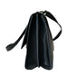 Bvlgari Black Leather Cross-Body Bag.