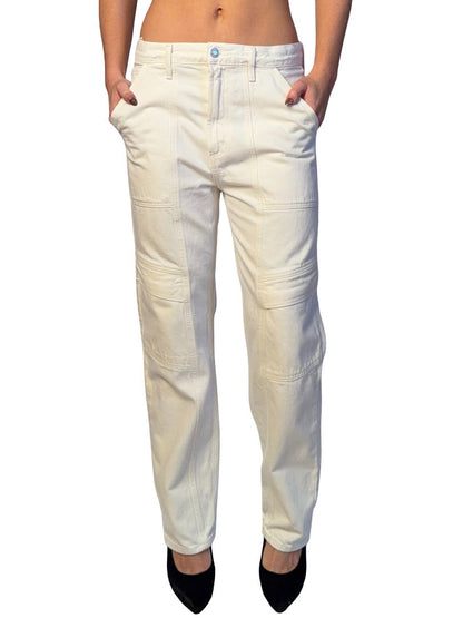 AGOLDE White 'Cooper Cargo' Jeans. Size: 28