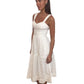 Rebecca Vallance White White Cotton Heart Sundress. Size: 8