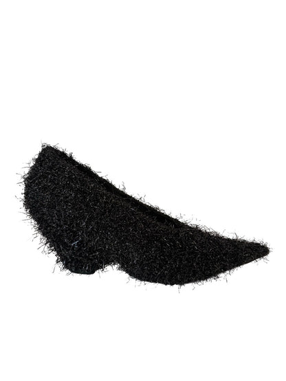 Camilla and Marc Black Tinsel 'Adara' Pumps. Size: 41