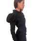 Asilio Black Puff Sleeve Mini Dress. Size: 8