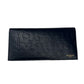 Givenchy Navy Embossed Star Wallet.