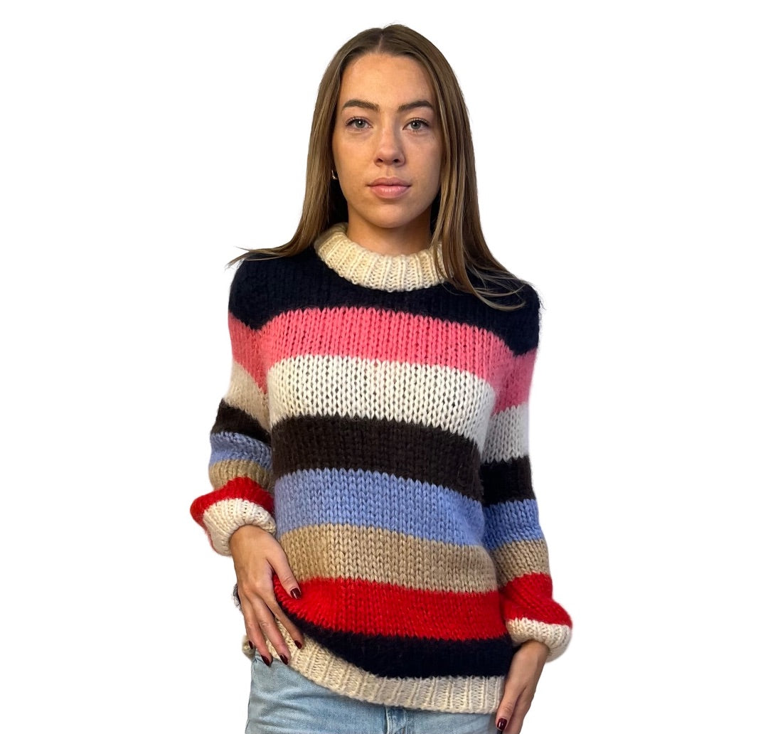 Ganni Multi-Colour The Julliard Mohair/Wool. Size: M