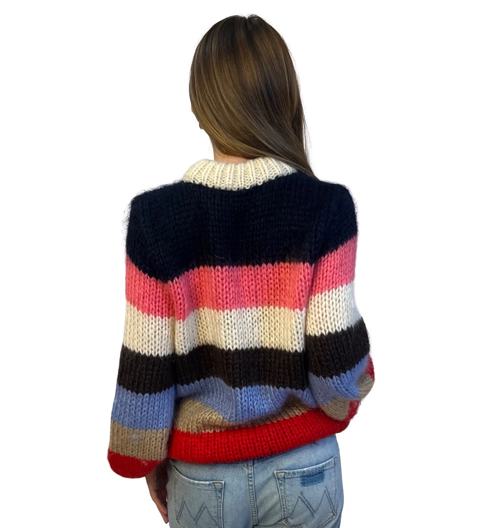 Ganni Multi-Colour The Julliard Mohair/Wool. Size: M