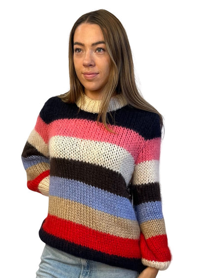 Ganni Multi-Colour The Julliard Mohair/Wool. Size: M