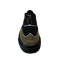 Giuseppe Zanotti Black Low Top Slip On Sneakers w Gold Rhinestones. Size: 41