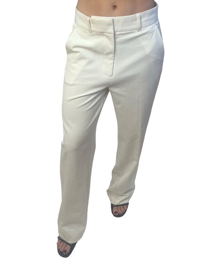 Second Female Cream Nylon Trousers. Size: S