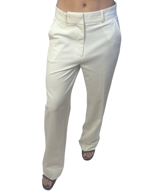 Second Female Cream Nylon Trousers. Size: S