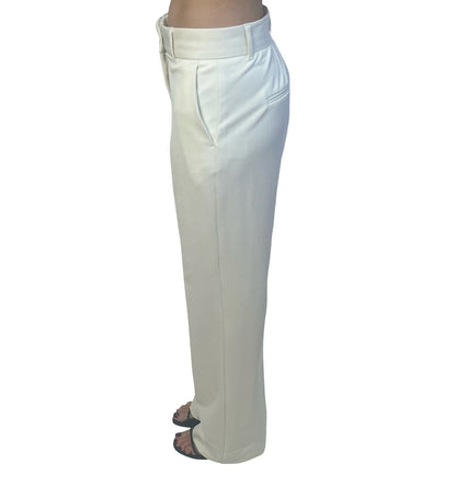 Second Female Cream Nylon Trousers. Size: S
