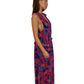 Isabel Marant Pink & Blue Floral Maxi Dress w Side Split. Size: 42
