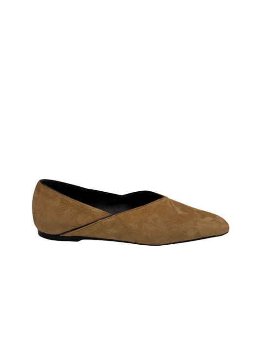 Toteme Beige 'Everyday' Square Toe Flats. Size: 37