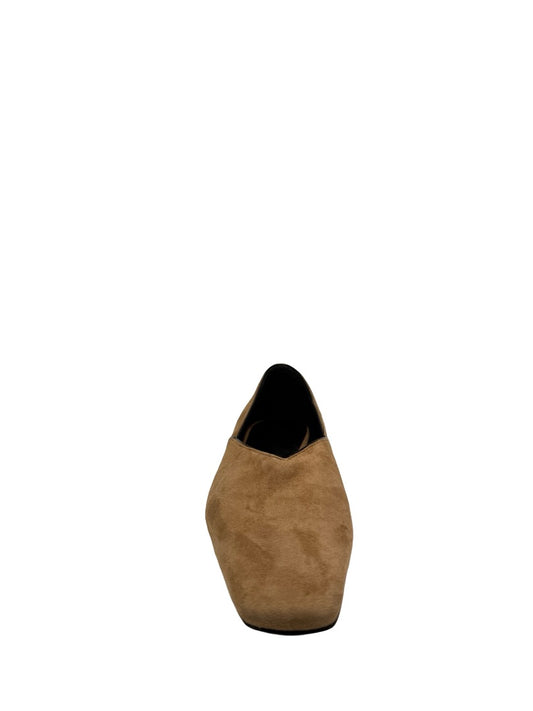Toteme Beige 'Everyday' Square Toe Flats. Size: 37