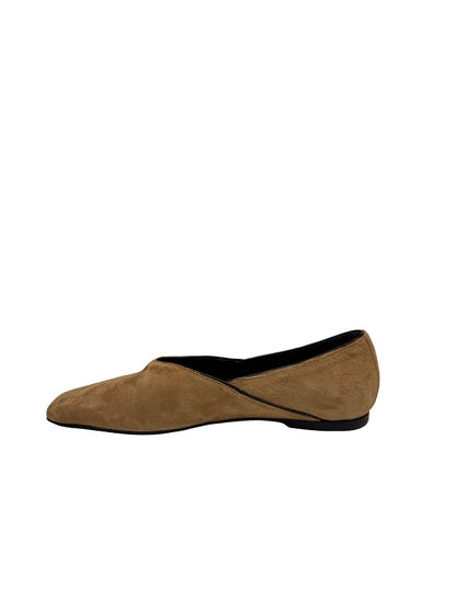 Toteme Beige 'Everyday' Square Toe Flats. Size: 37